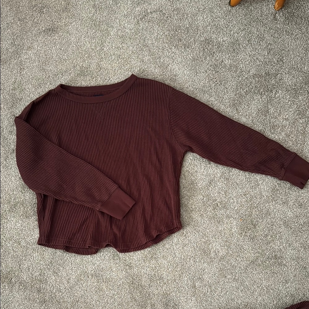 GAP Waffle Knit Sweat Set